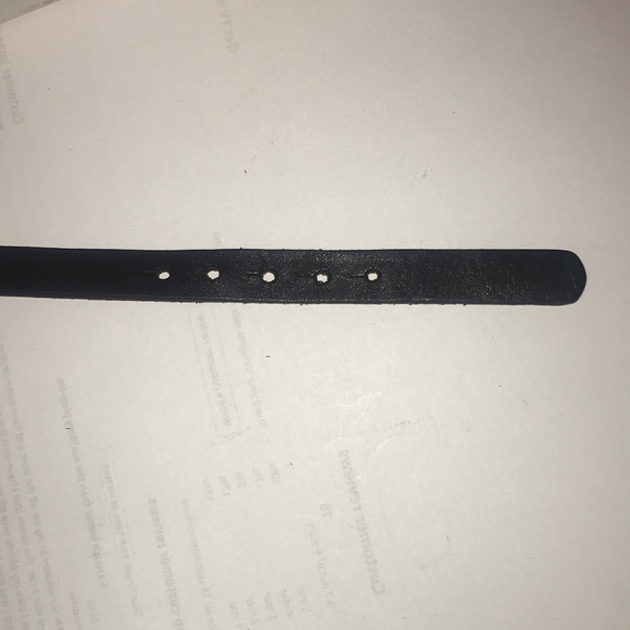 Hermès Wrap Bracelet Unisex black leather/silver H - Picture 5 of 7